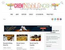 Tablet Screenshot of chewnibblenosh.com